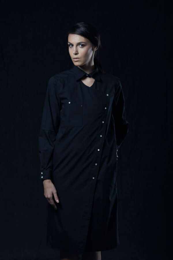 Cotton Black Kurti